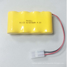 Pkcell 4.8V 1800mah batería NI-CD recargable SC para la venta por mayor